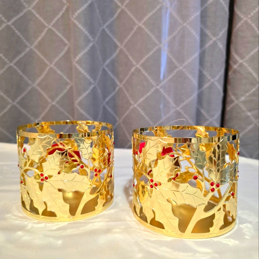 Holidays Candle Holder Set of 2